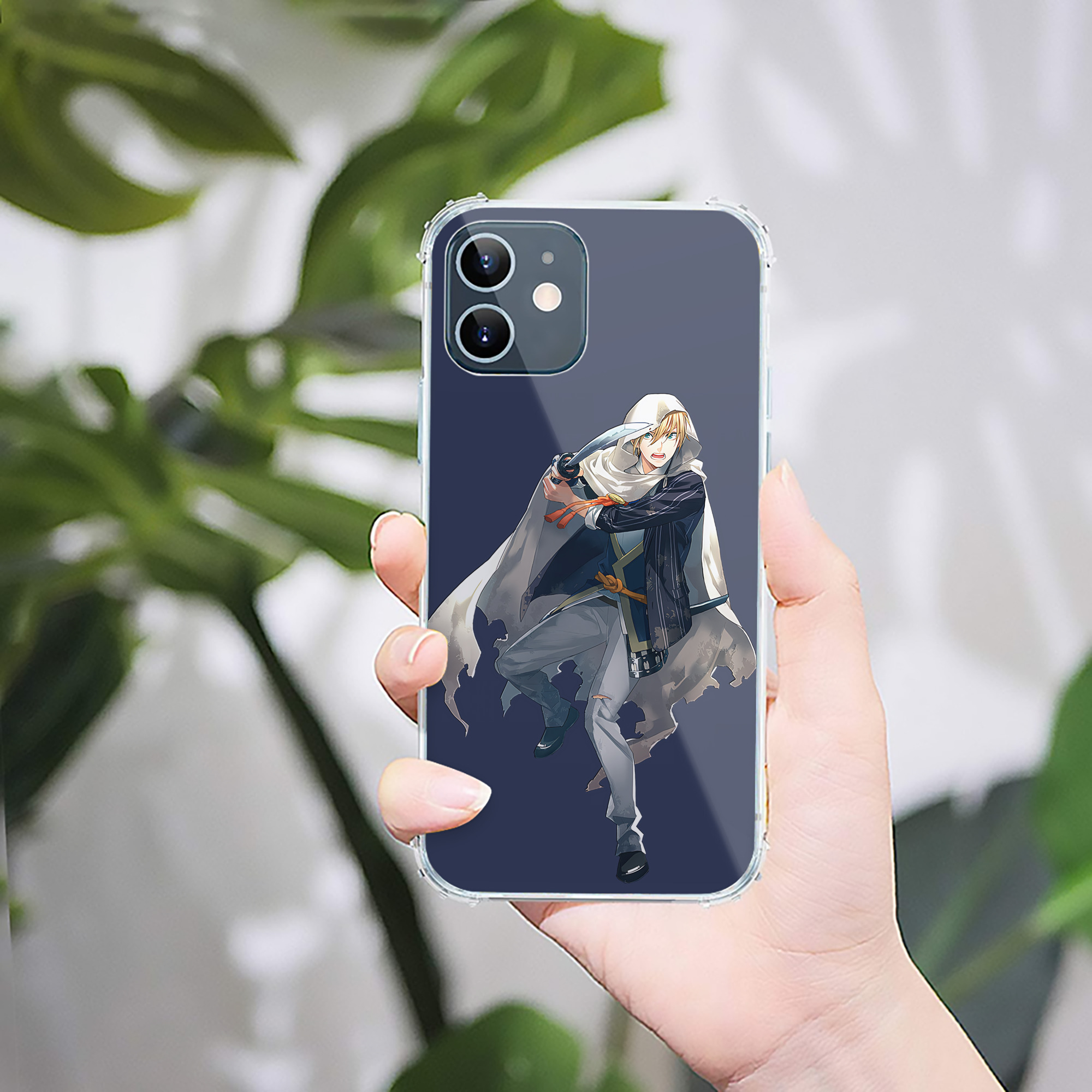 （画像用） 刀剣乱舞 Touken Ranbu 【iPhone 12シリーズ対応】透明スマホケース（クリアソフトケース）